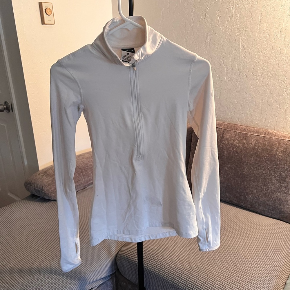 Nike Pro Dri-FIT White Pullover